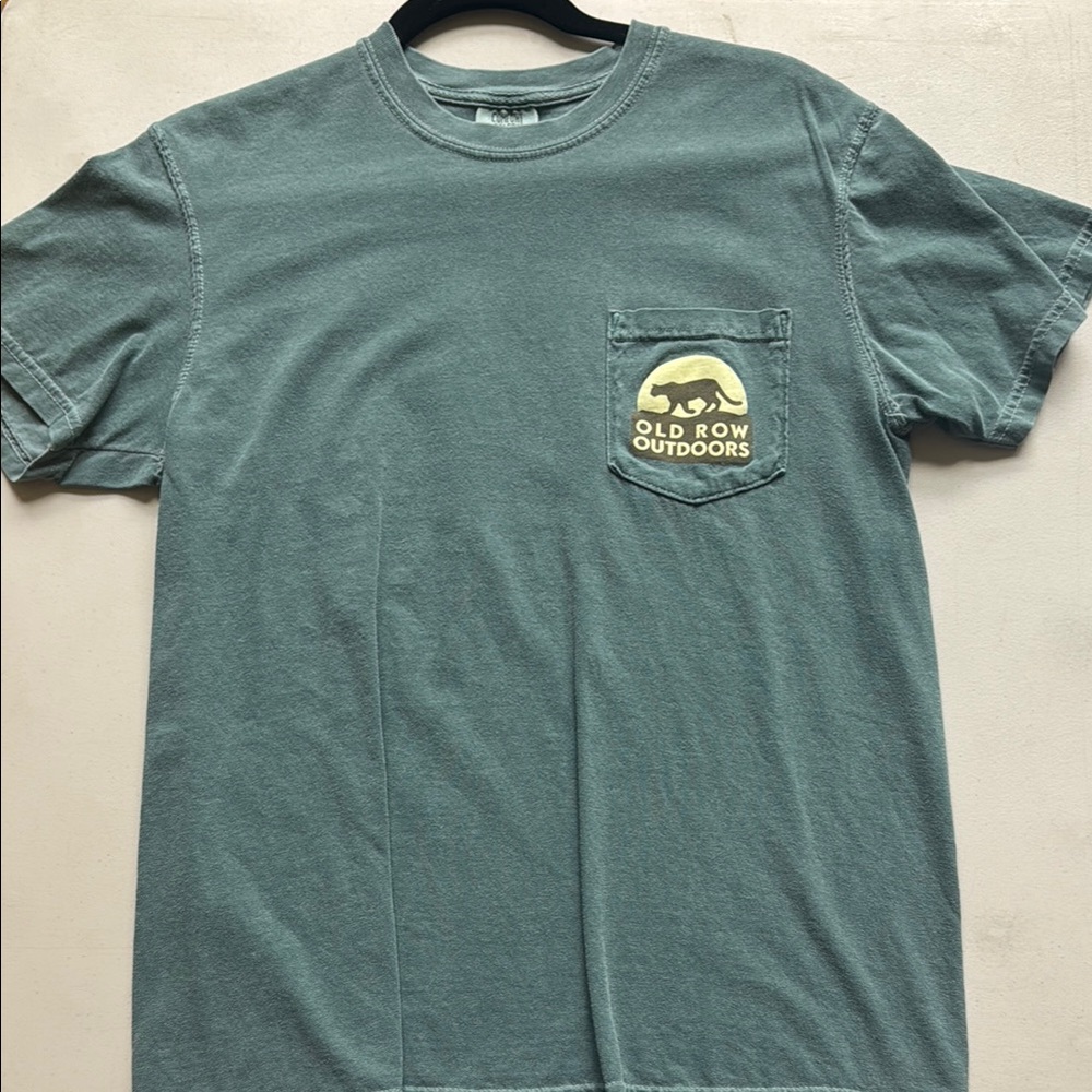 Men's Green Old Row Outdoors T-Shirt